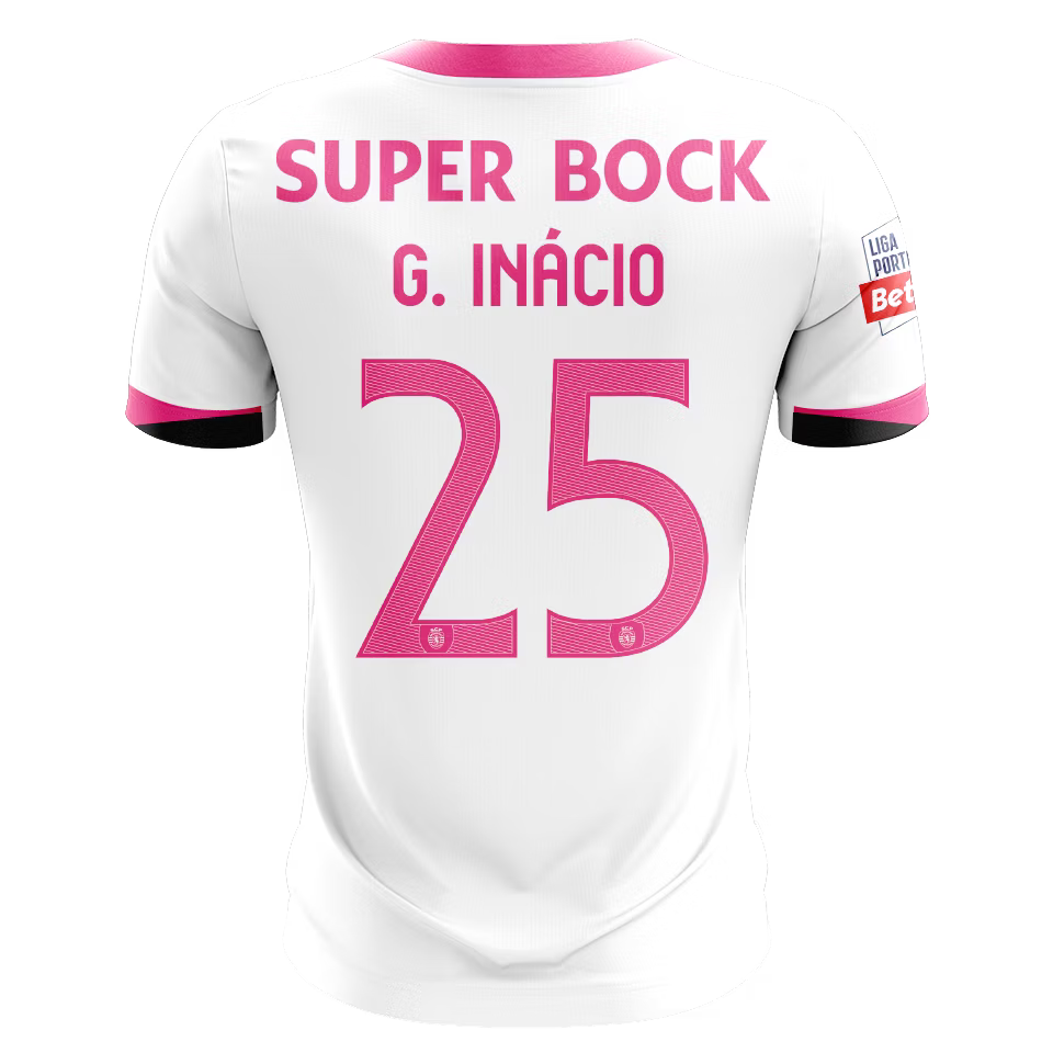 Camisola SCP 2025-26 Edição Pink October Versão Adepto G. INÁCIO #25
