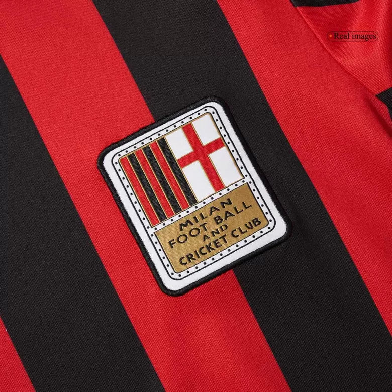 Camisola Manga Comprida Ac Milan 2024-25 Edição Especial 125º Aniversario Versão Adepto