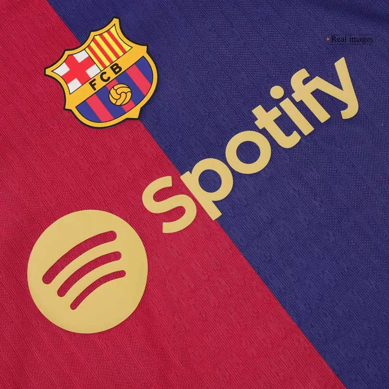 Camisola FC Barcelona 2024-25 Principal Edição 125º Aniversário Versão Adepto