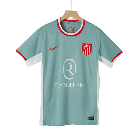 Camisola Atletico Madrid 2024-25 Alternativa Verde Versão Adepto J.ALVAREZ #19
