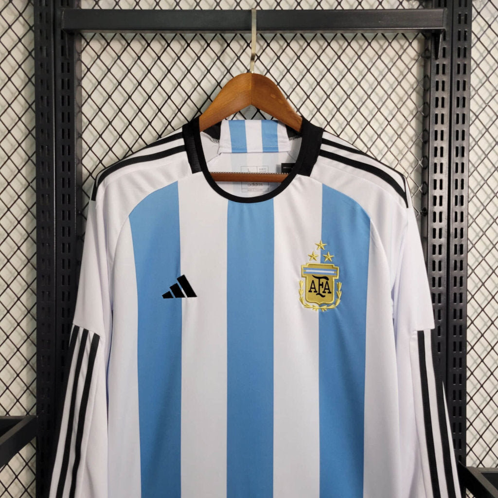Camisola Manga Comprida Argentina 2022 Principal