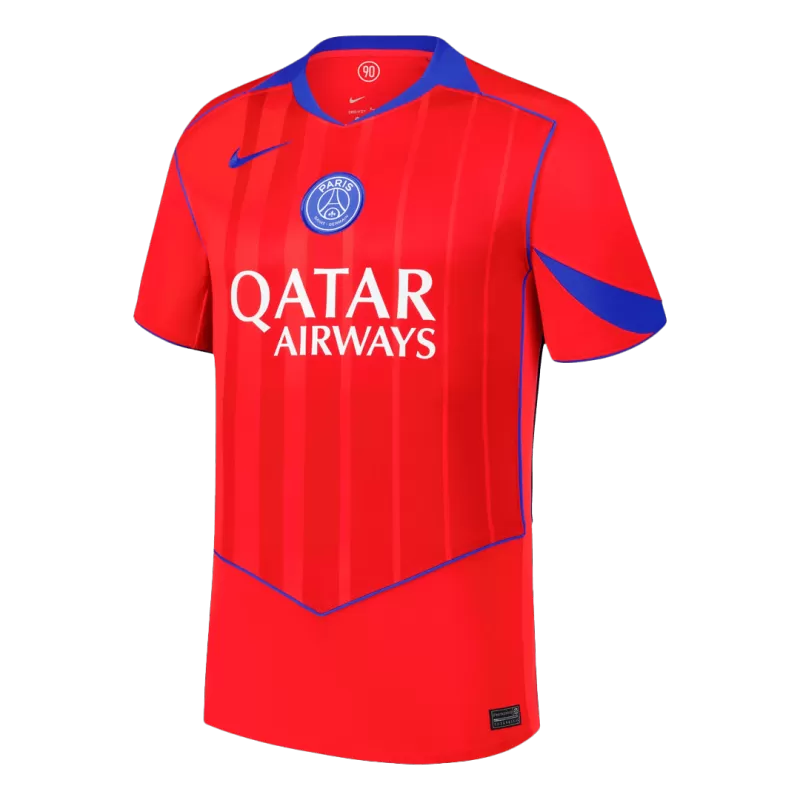 Camisola FC Paris Saint-Germain 2025-26 Alternativa Vermelha Versão Adepto G.RAMOS #9