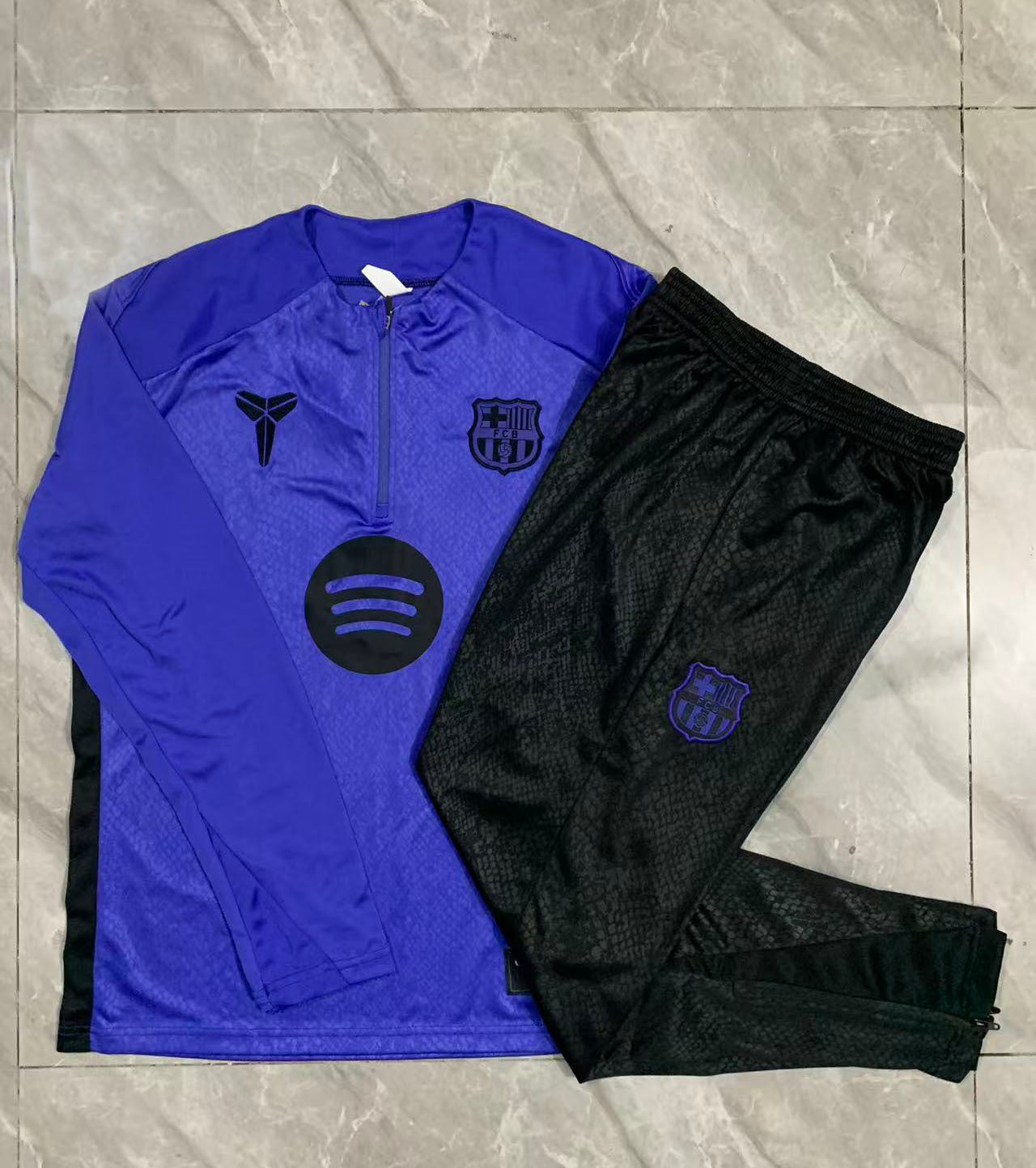 Fato de Treino FC Barcelona 2025-26 - Camisola com Fecho