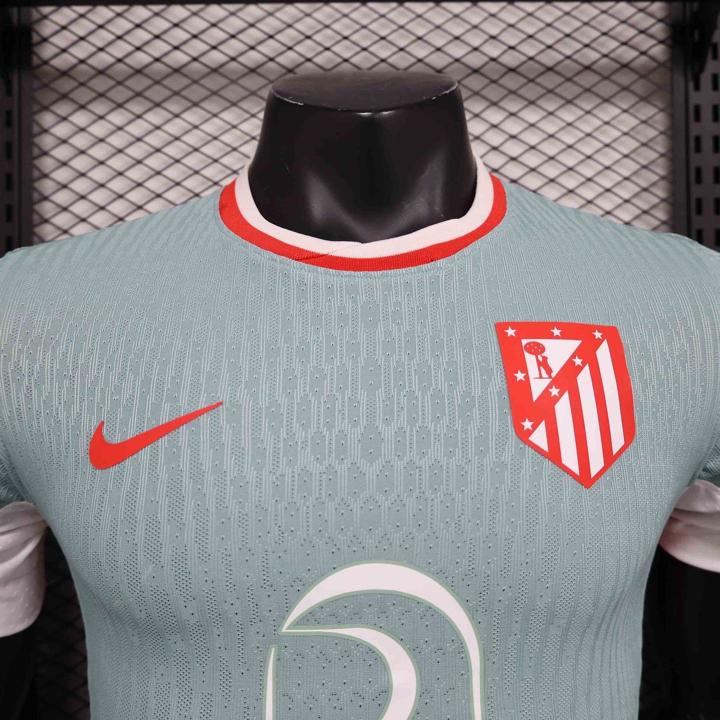 Camisola Atletico Madrid 2024-25 Alternativa Verde Versão Jogador