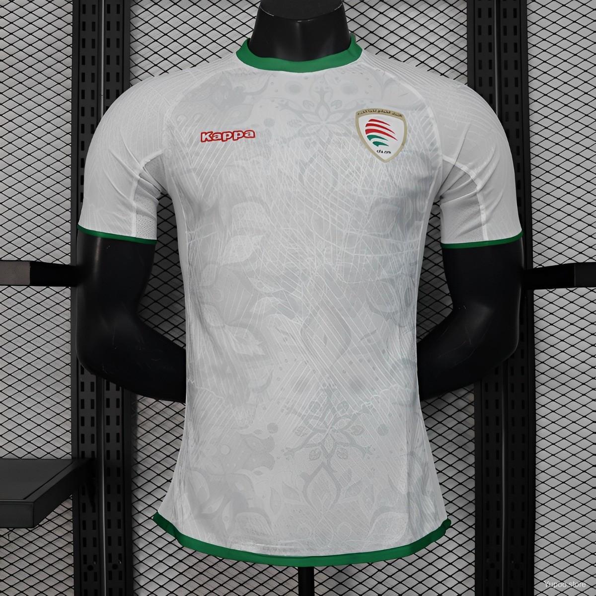 Camisola Omã 2024 Alternativa Branca Versão Jogador
