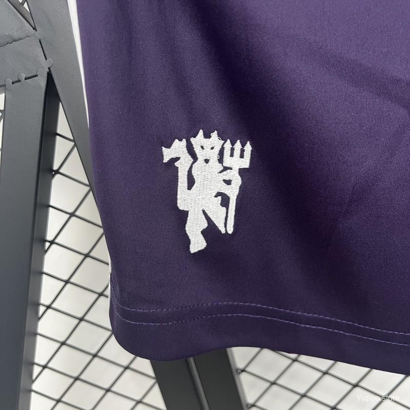 Calções M-United 2025-26 Alternativos