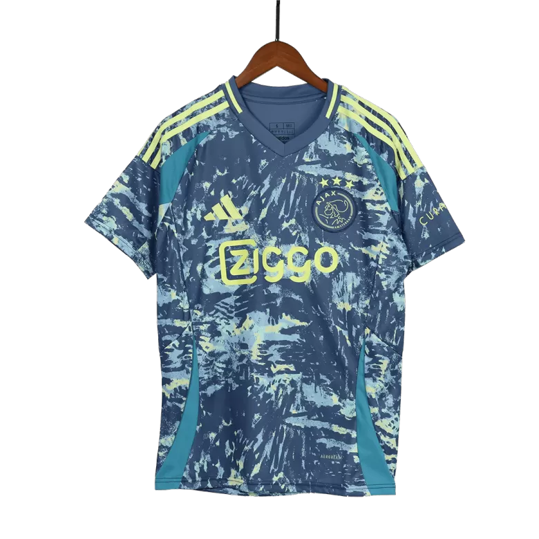 Camisola AFC Ajax 2024-25 Alternativa Azul Versão Adepto