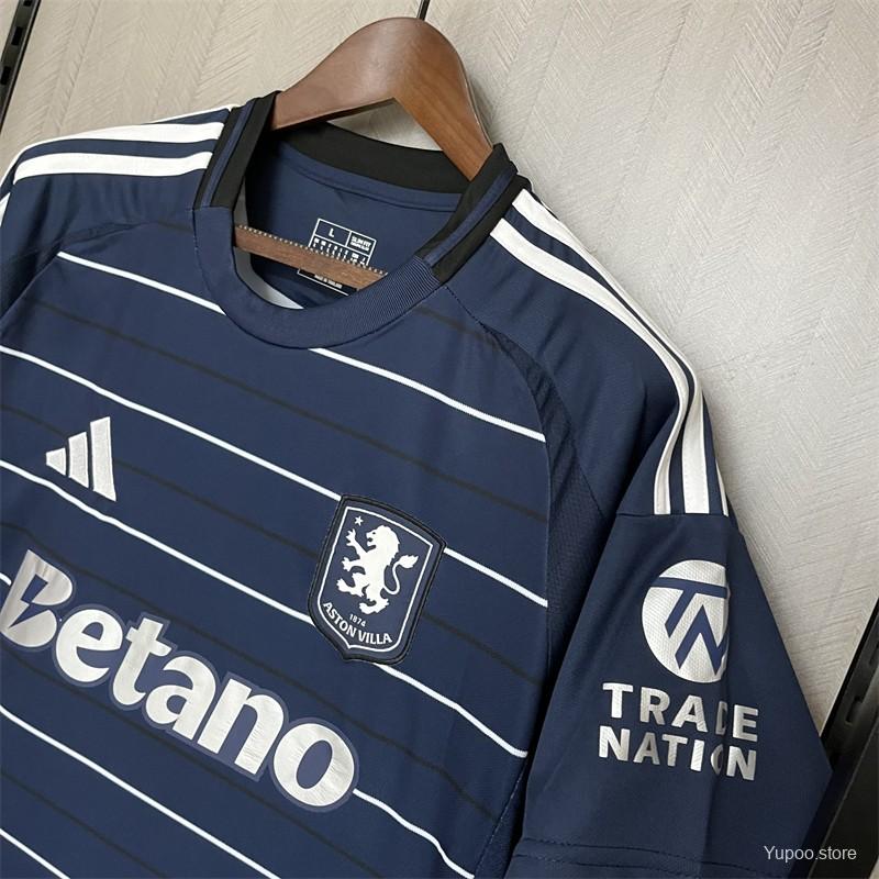 Camisola AV 2024-25 Alternativa Azul Versão Adepto