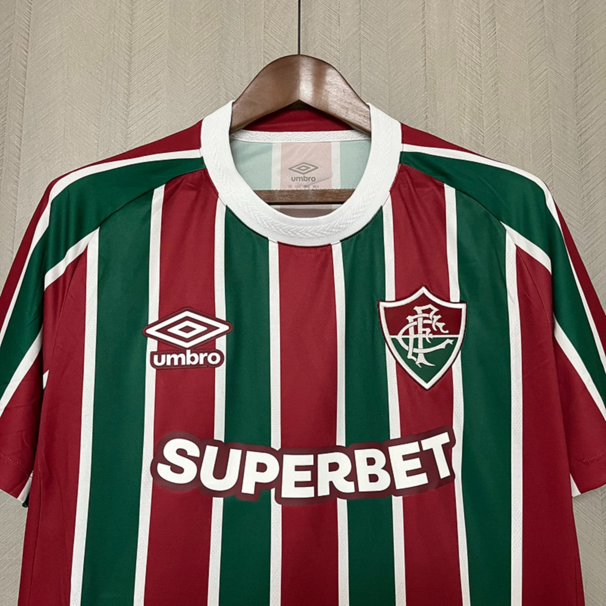 Camisola Fluminense FC 2025-26 Principal Versão Adepto