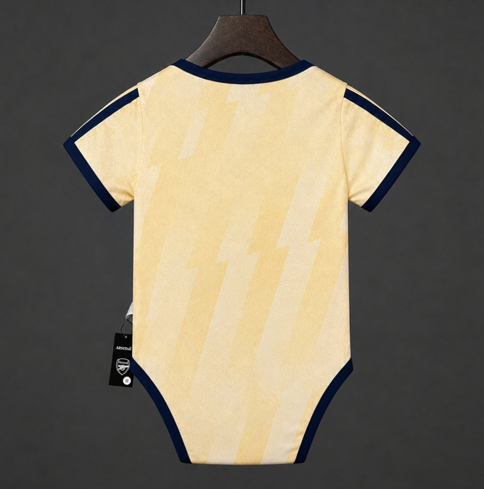 Body Bebé ARS 2026-27 Alternativo Amarelo