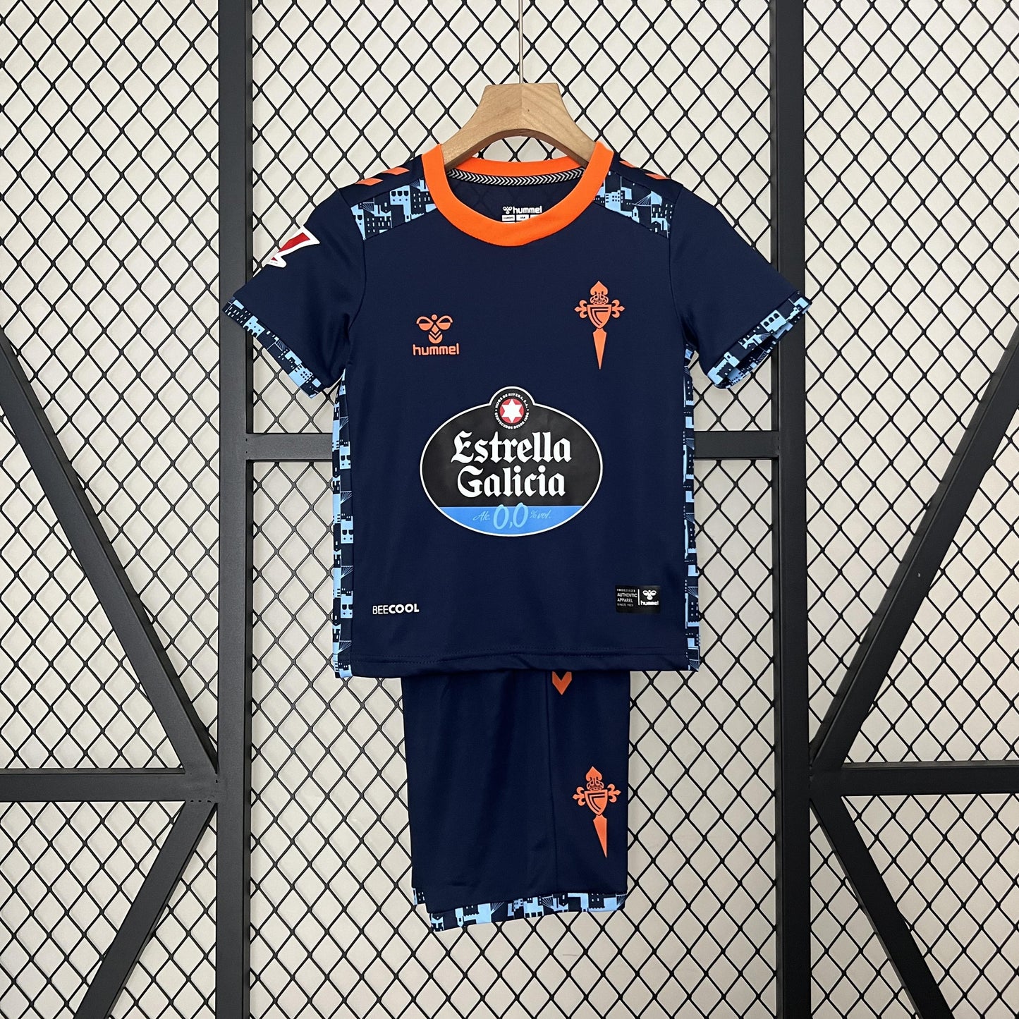 Kit Criança Celta Vigo 2024-25 Alternativo Azul
