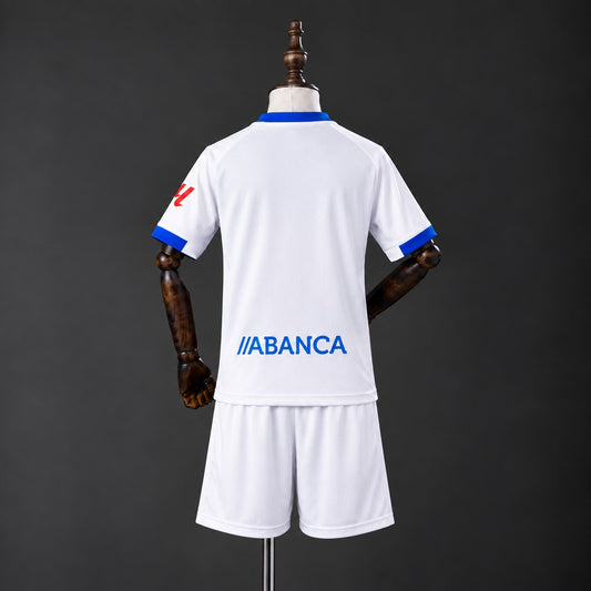 Kit Criança RC Deportivo de Corunha 2026-27 Alternativo Branco