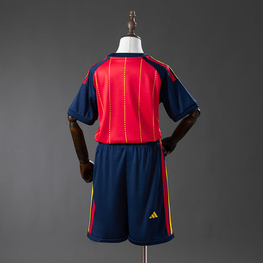 Kit Criança Espanha 2026 Principal 2 Estrelas Campeão