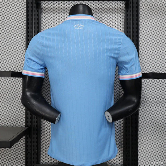 Camisola Inter Miami CF 2025-26 Alternativa Azul Versão Jogador