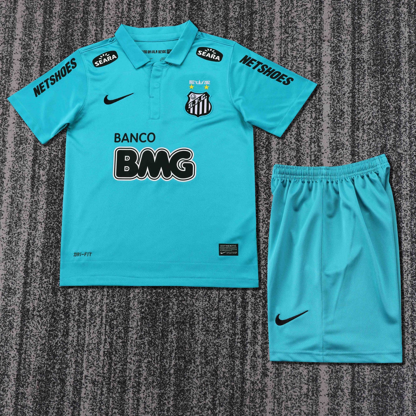 Kit Criança Santos FC 2012-13 Alternativo