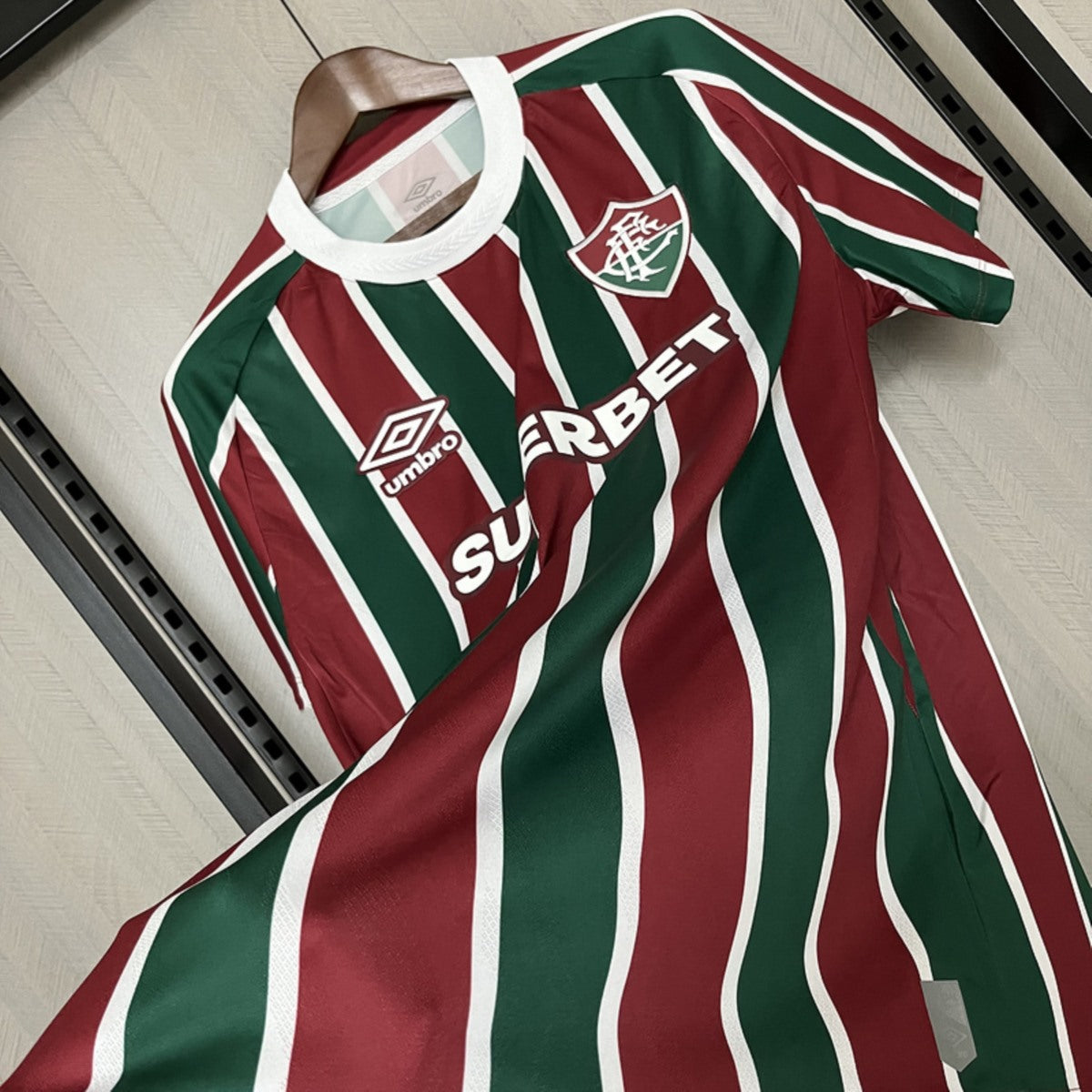 Camisola Fluminense FC 2025-26 Principal Versão Adepto