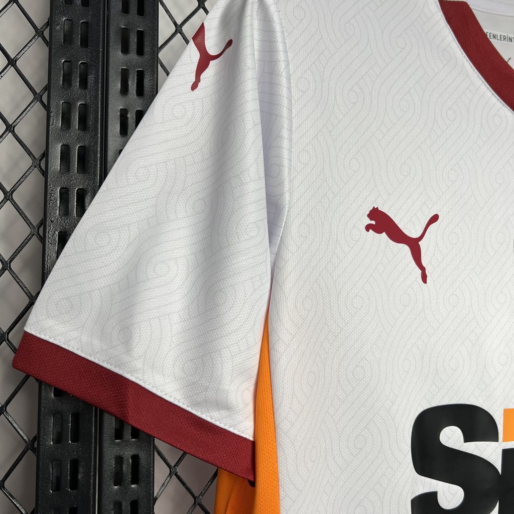 Camisola Galatasaray 2024-25 Alternativa Branca Versão Adepto