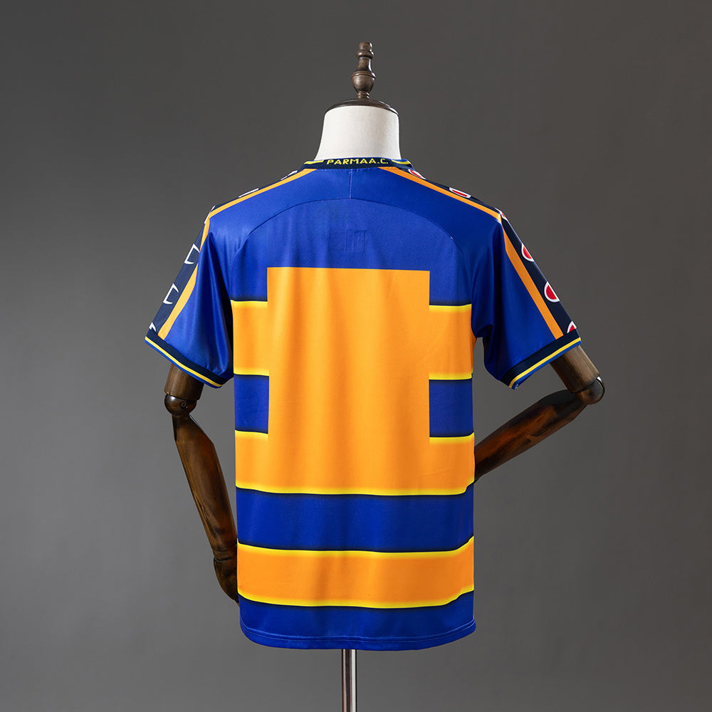 Camisola Parma Calcio 2002-03 Principal Versão Adepto