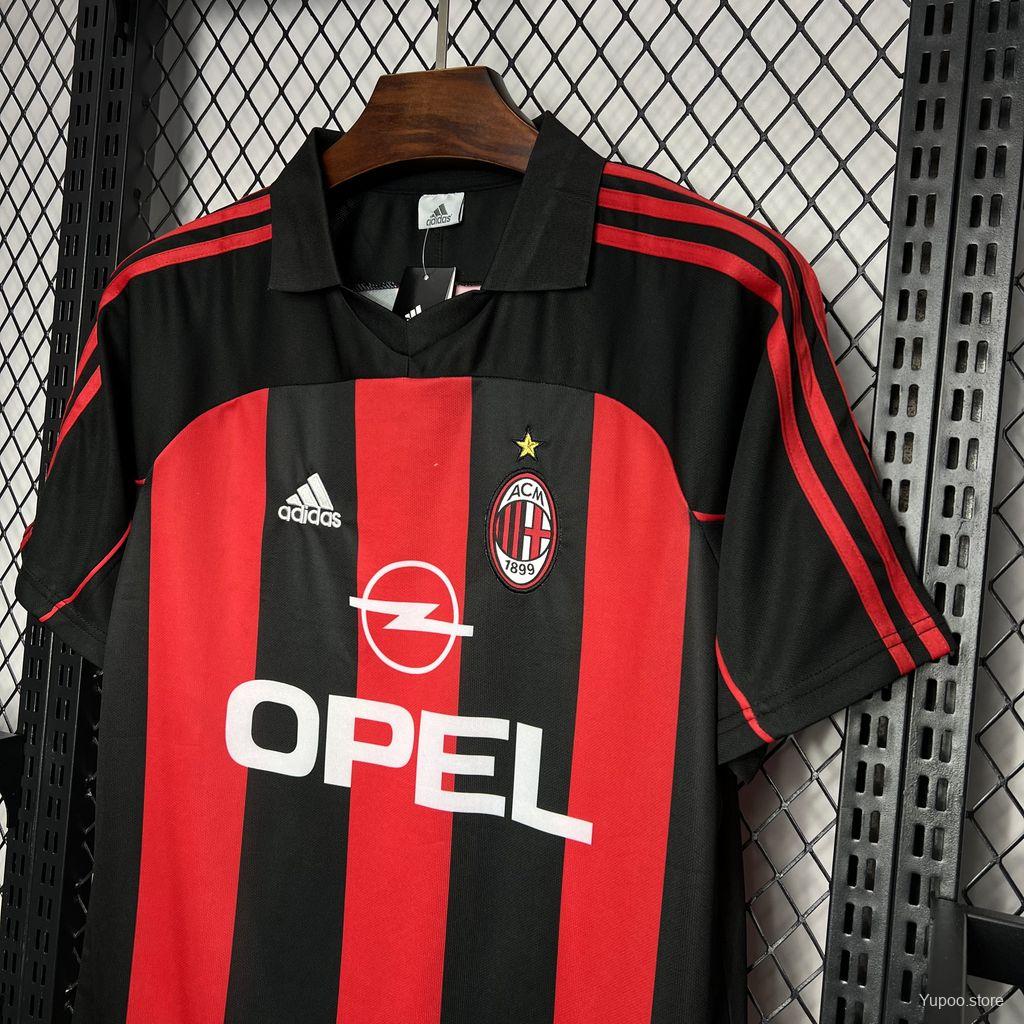 Camisola AC Milan 2000-01 Principal