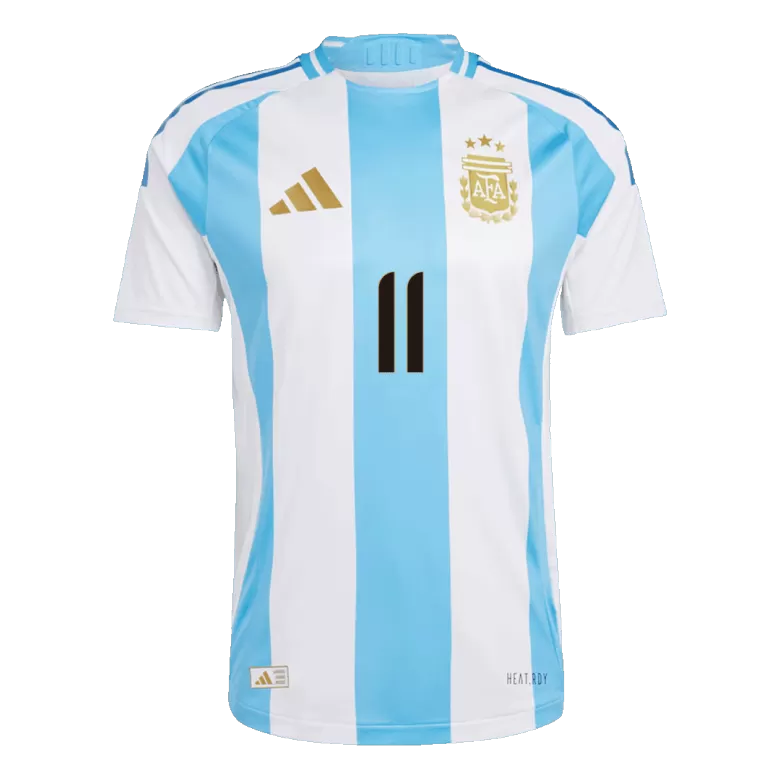 Camisola Argentina 2024 Principal Versão Adepto DI MARIA #11