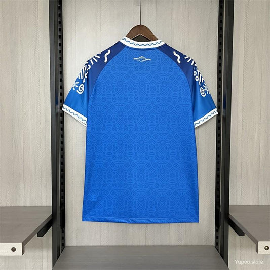 Camisola EC Bahia 2025-26 Alternativa Azul Versão Adepto