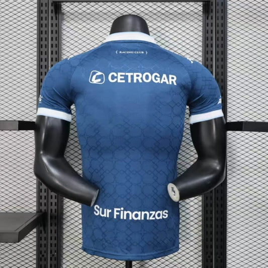 Camisola Racing Club 2025-26 Alternativa Azul Versão Jogador