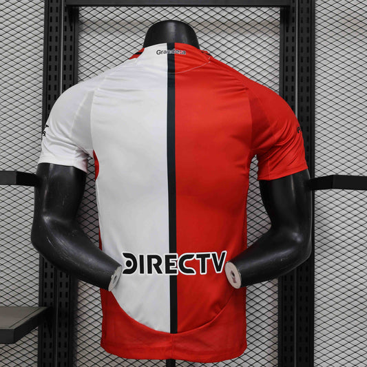 Camisola CA River Plate 2025-26 Alternativa Vermelha Versão Jogador