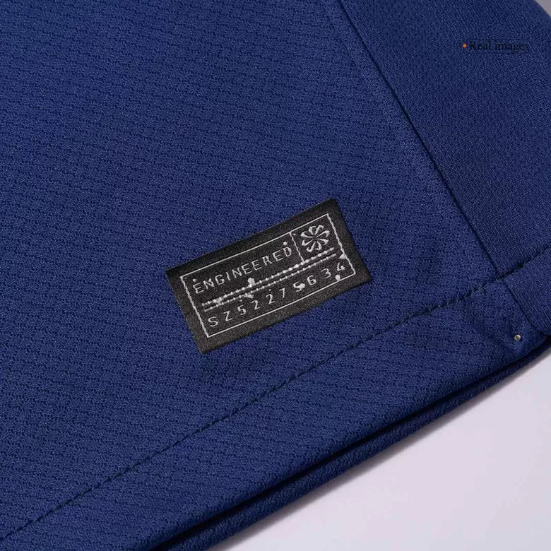 Camisola FC Paris Saint-Germain 2024-25 Alternativa Azul UCL Versão Adepto JOÃO NEVES #87