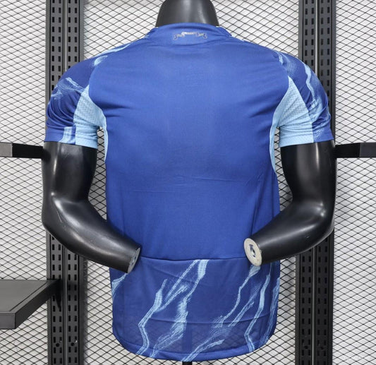 Camisola AFC Ajax 2025-26 Alternativa Azul Versão Jogador