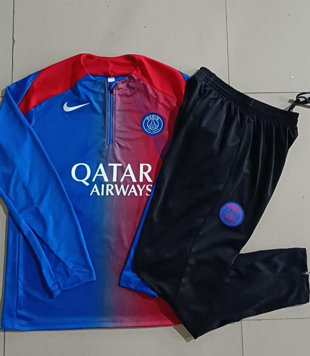 Fato de Treino FC Paris Saint-Germain 2025-26 - Camisola com Fecho