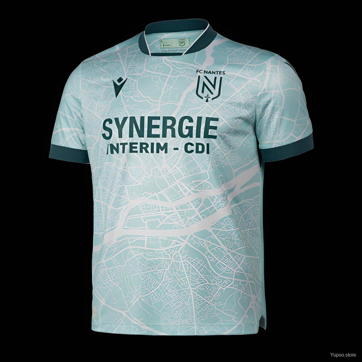 Camisola FC Nantes 2025-26 Alternativa Verde Versão Adepto