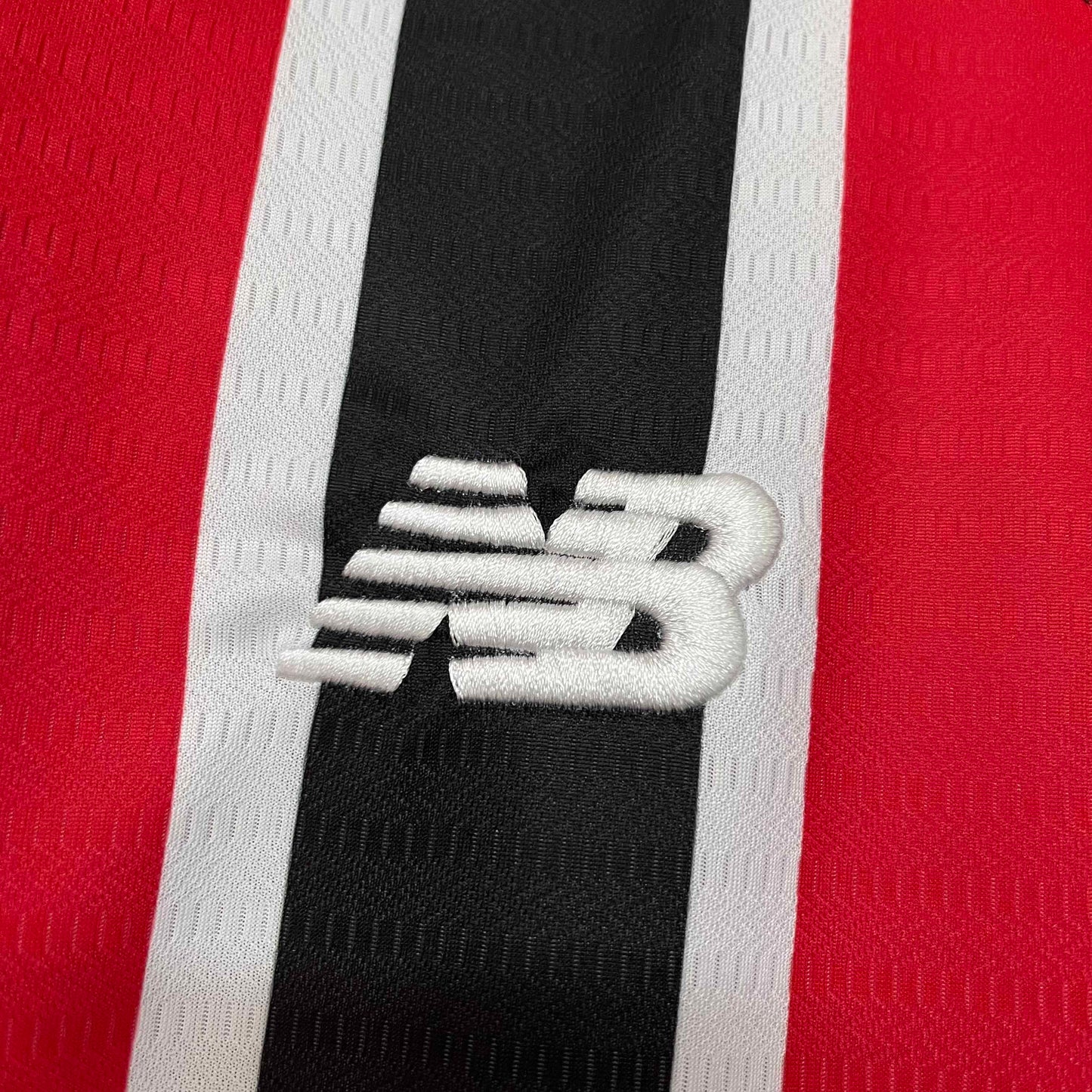 Camisola São Paulo 2024-25 Alternativa Riscas Lisa Versão Adepto