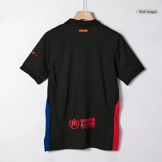 Camisola FC Barcelona 2024-25 Alternativa Preta Versão Adepto