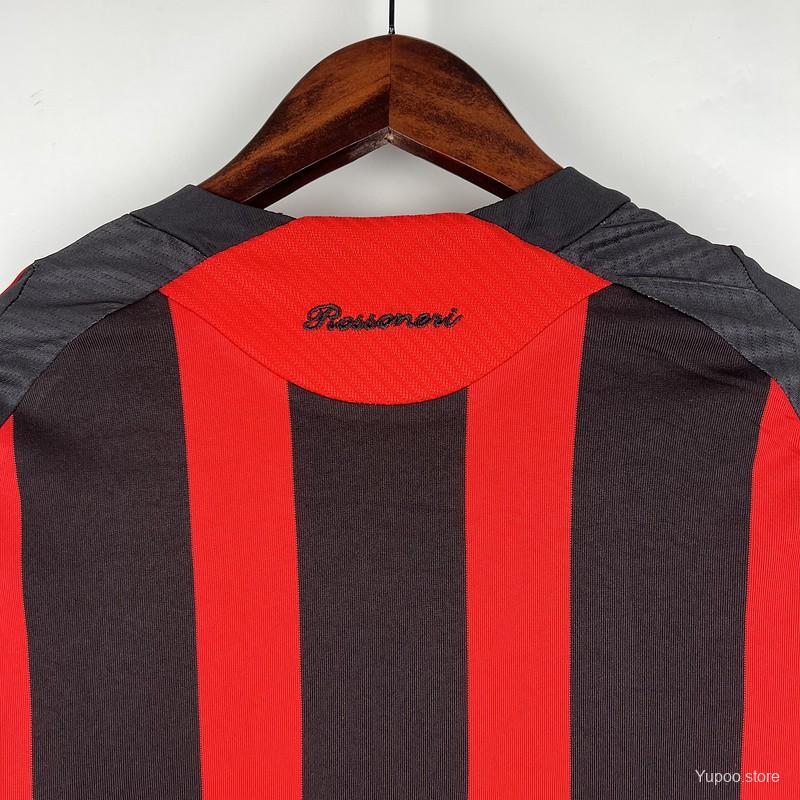 Camisola Manga Comprida AC Milan 2008-09 Principal