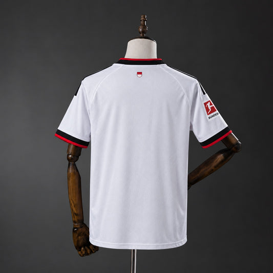 Camisola 1.FC Nuremberg 2026-27 Alternativa Branca Versão Adepto