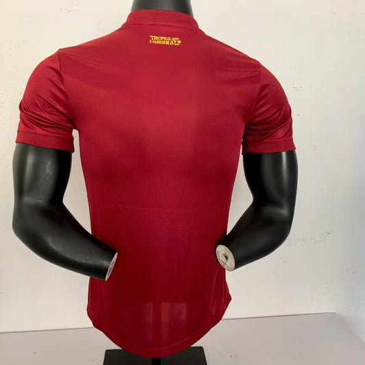 Camisola EC Bahia 2025-26 Alternativa Vermelha Lisa Versão Jogador