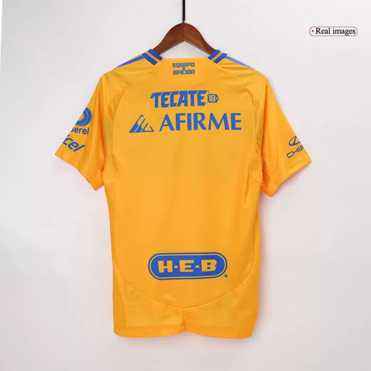 Camisola Tigres UANL 2024-25 Principal Versão Adepto