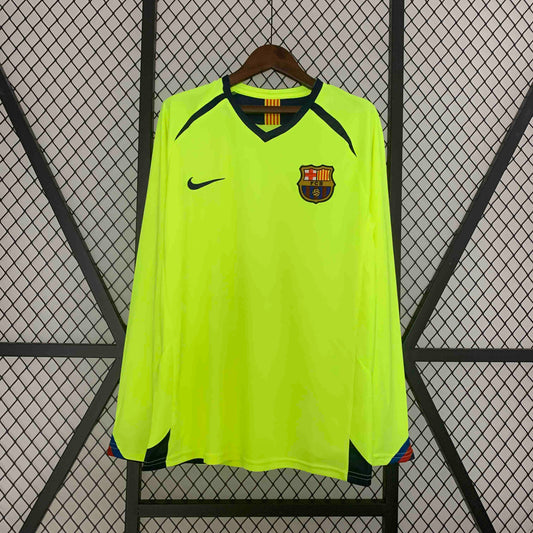 Camisola Manga Comprida FC Barcelona 2005-06 Alternativa