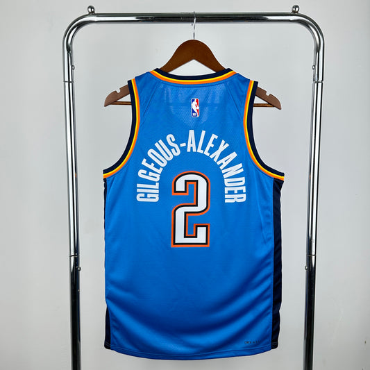 Camisola NBA 2023 Oklahoma City Thunder