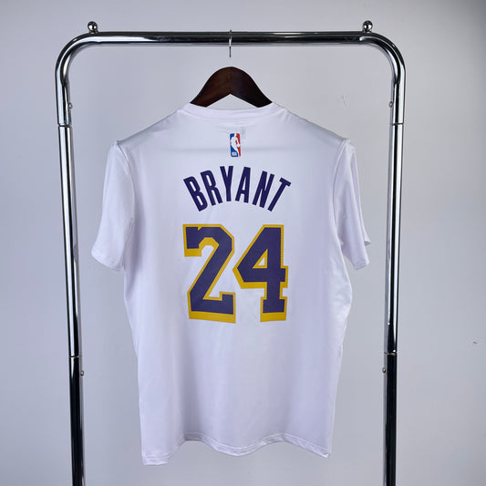 Tshirt NBA Los Angeles Lakers Dri-Fit Bryant #24 Branca