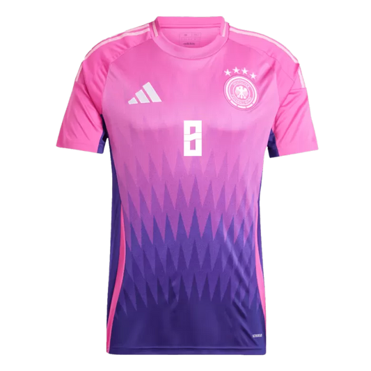 Camisola Alemanha 2024 Alternativa Rosa Versão Adepto KROOS #8