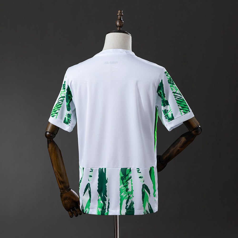 Camisola Nigeria 2025 Alternativa Branca Versão Adepto