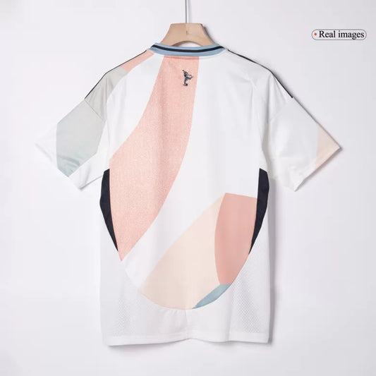 Camisola Espanha 2025 Alternativa Creme Versão Mulher