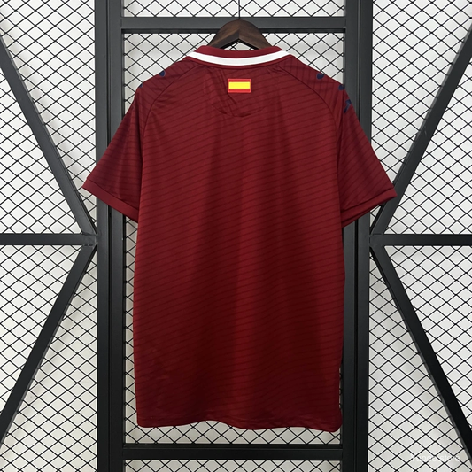 Camisola Getafe 2024-25 Alternativa Vermelha Versão Adepto