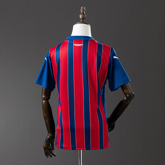 Camisola EC Bahia 2025-26 Alternativa Vermelha/Riscas Versão Mulher