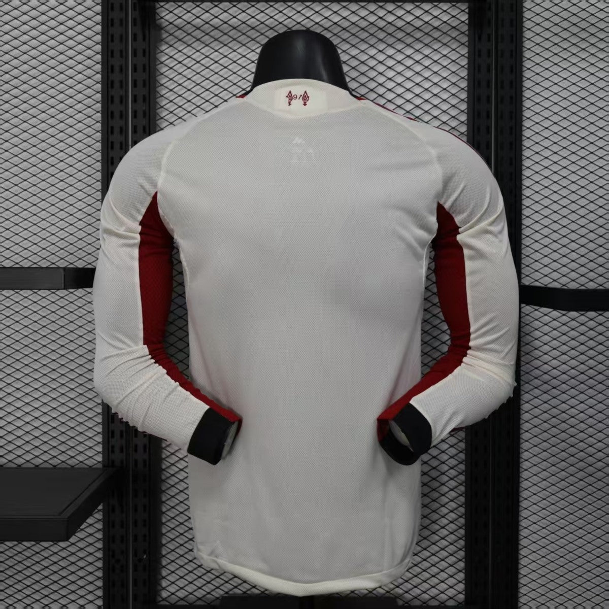 Camisola Manga Comprida LIV 2026-27 Alternativa Branca Versão Jogador