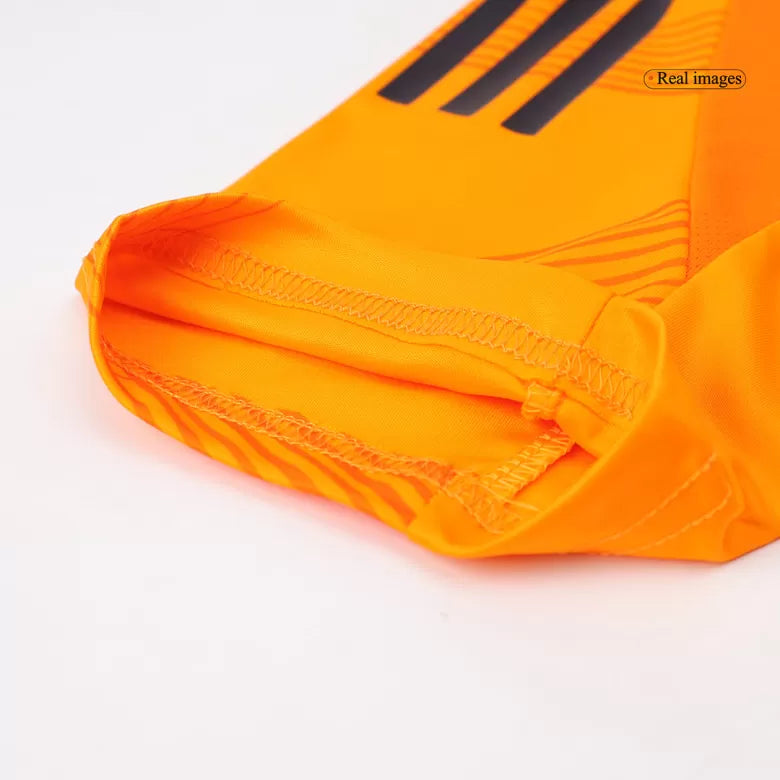 Camisola Real Madrid CF 2024-25 Alternativa Laranja Versão Adepto