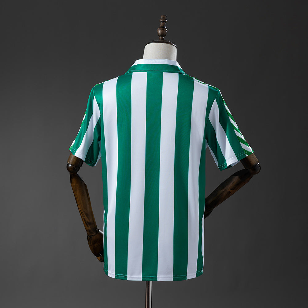 Camisola Real Bétis 1988-89 Principal Versão Adepto