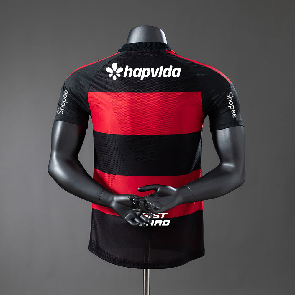 Camisola CR Flamengo 2026-07 Principal Versão Jogador Todos Patrocinadores