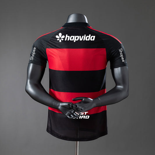 Camisola CR Flamengo 2026-07 Principal Versão Jogador Todos Patrocinadores